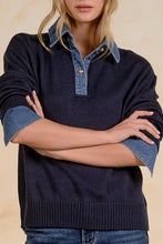 Cargar imagen en el visor de la galería, Sueter Denim
