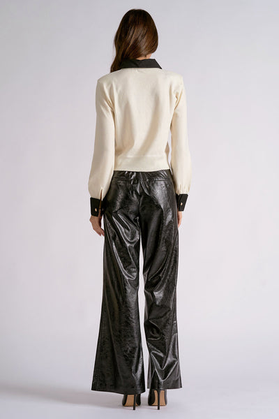 Blusa Collar Cuff