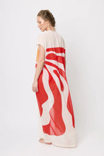 Cargar imagen en el visor de la galería, Kaftan Alisa rojo
