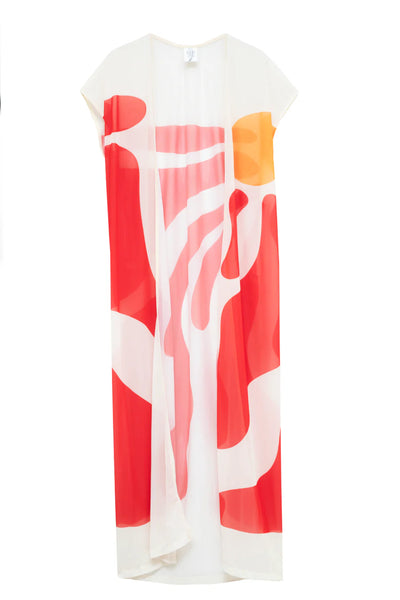 Kaftan Alisa rojo