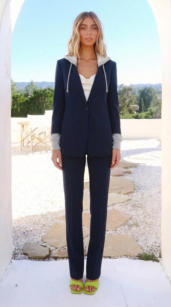 Saco Navy Capucha