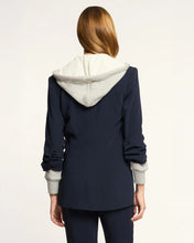 Cargar imagen en el visor de la galería, Saco Navy Capucha
